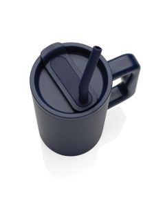Cube RCS certified recycled steel mug 800ml