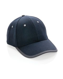 Impact AWARE™ Brushed rcotton 6 panel contrast cap 280gr