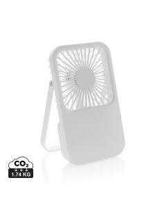 Aervina RCS Recycled Plastic Re-chargeable Desk Fan