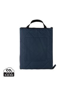 Impact Aware™ RPET foldable quilted picnic blanket