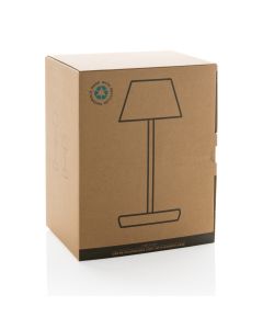 Pure Glow RCS usb-rechargeable recycled plastic table lamp