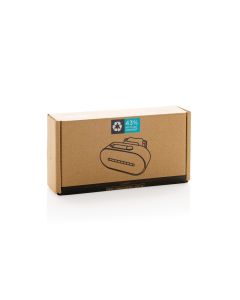 Lumino RCS recycled plastic USB re-chargeable bike light set