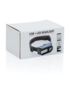 COB and LED Torch Headlight