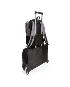 Modern laptop backpack with USB port