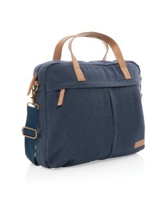 Impact AWARE™ 16 oz. recycled canvas laptop bag