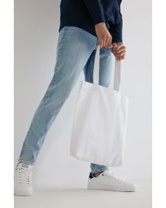 Impact AWARE™ Recycled cotton tote w/bottom 145g