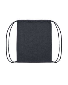 Impact AWARE™ recycled denim drawstring backpack