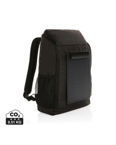 Pedro AWARE™ RPET Deluxe Backpack with 5W Solar Panel
