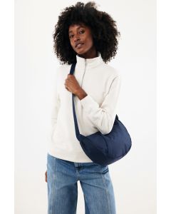 Crescent XL AWARE™ RPET half moon sling bag