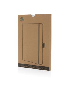 Sam A5 RCS certified bonded leather classic notebook