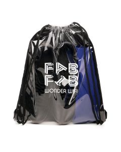 Transparent Fabric Drawstring Bag