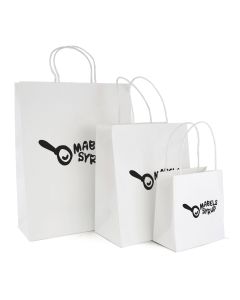 Brunswick Small White Paper Bag