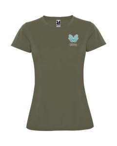 Montecarlo short sleeve women's sports t-shirt