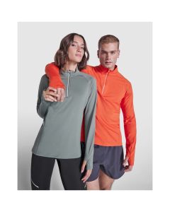 Estambul 200 g/m² long sleeve women's half zip sweatshirt