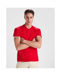 Samoyedo 155 g/m² short sleeve men's v-neck t-shirt