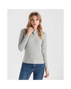 Estrella 220 g/m² long sleeve women's polo
