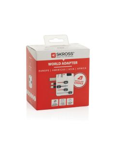 SKROSS Pro 3-Pole World Travel Adapter