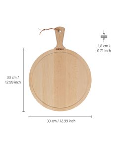 BOSKA Serving Board Round Amigo L