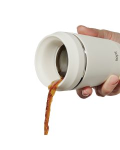 Topl Recycled Steel To Go Tumbler Patented 360 Lid 235ml