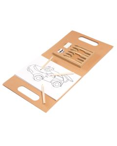 Colouring Set in Cardboard Carry Case
