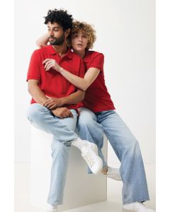 IQONIQ Yosemite recycled cotton pique polo