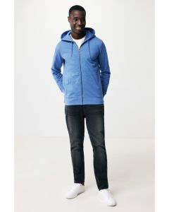 IQONIQ Abisko recycled cotton zip through hoodie