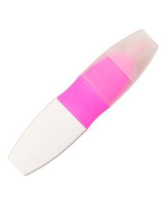 White Neon Flat Capped Highlighter