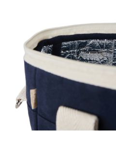 VINGA Volonne AWARE™ recycled canvas cooler tote bag