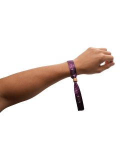 RPET Wristband With Wooden bead