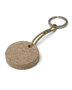 Round BioHusk Keyring