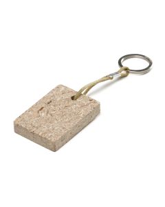 Rectangle BioHusk Keyring