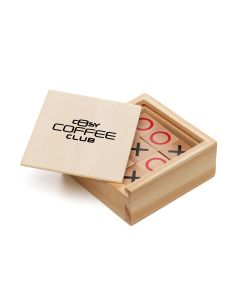 Wooden Noughts and Crosses Set