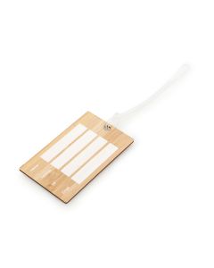 Wooden Travel Tag