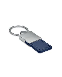 COLUMBUS PU and metal key ring