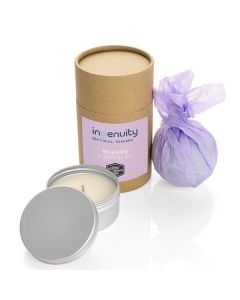 Bath Bomb and Candle Gift Set
