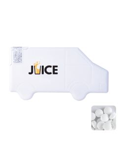 Van mint card with sugar free mints