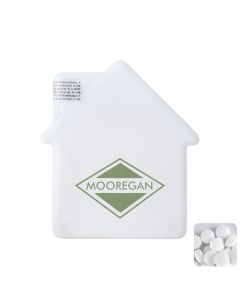 The Condo - House mint card with sugar free mints