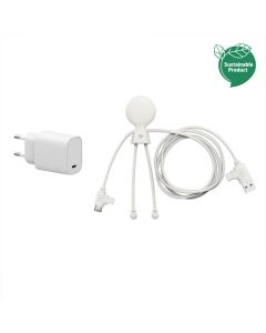 Xoopar Mr Bio Fast Charge Gift Set Recycled - Cable and Plug