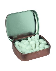 The Langham - Flat hinged tin with dextrose mints