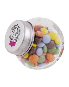 The Henny - Small glass jar with choco's