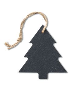 SLATETREE Slate Christmas Tree Hanging Decoration