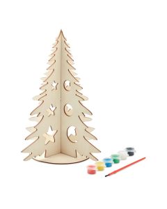 Wooden Christmas Tree Gift To Paint TREE AND PAINT
