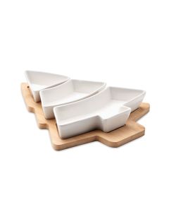 VIRAM Christmas tree serving tray