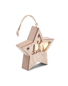 STARLIGHT MDF star with light