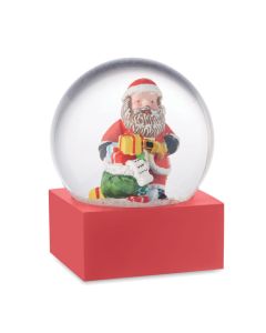 SANTISIMO Snow ball glass ornament