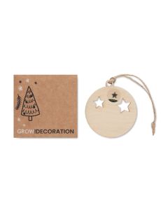 ROSEED Wooden bauble shape hanger