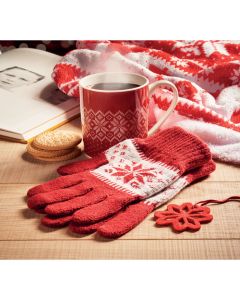 Christmas Gift Mug and Gloves Set