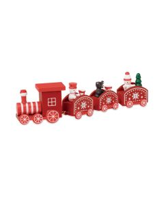 JUNA Wooden Christmas train