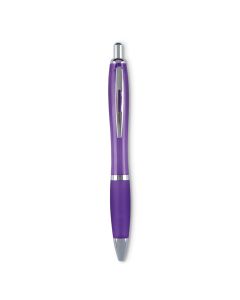 RIOCOLOUR Purple Pen With Soft Grip