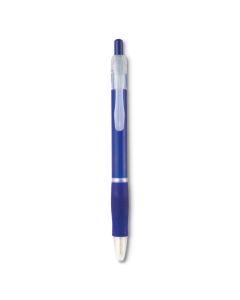 MANORS Push Button Pen With Rubber Grip